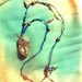 Huge Rough Quartz Crystal Mermaid Necklace