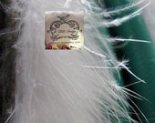 Marabou Boa Feathers White