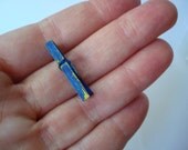 Blueberry & Sunshine (Navy/Yellow) Distressed Micro Clothes Pins - Farm House Chic 12 Pack
