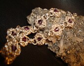 SALE Amethyst Swarovski Romanov Bracelet