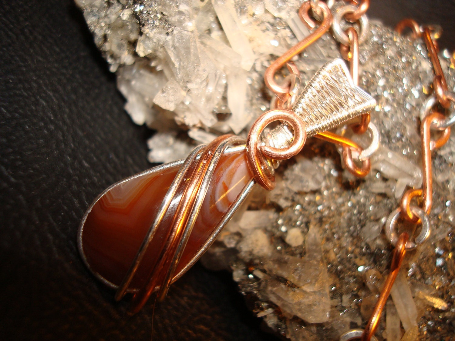 Lake Superior Agate Necklace