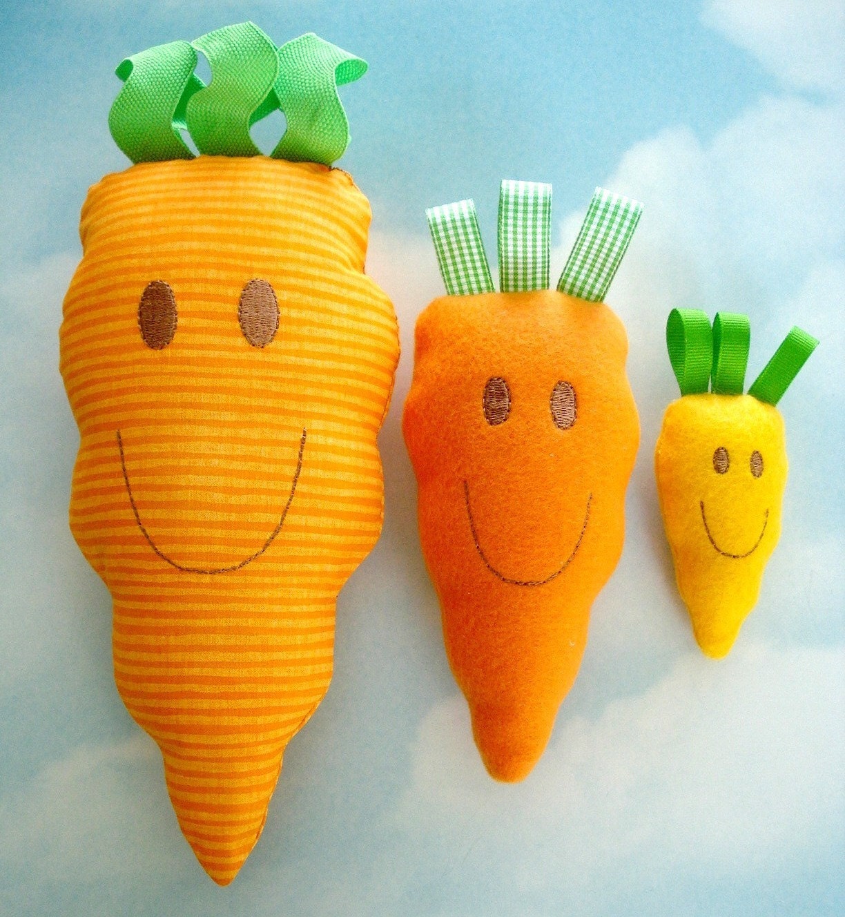 Embroidery Design for Machine Embroidery Carrot Toy In-The-Hoop