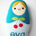 Russian Doll Personalised (made to order)