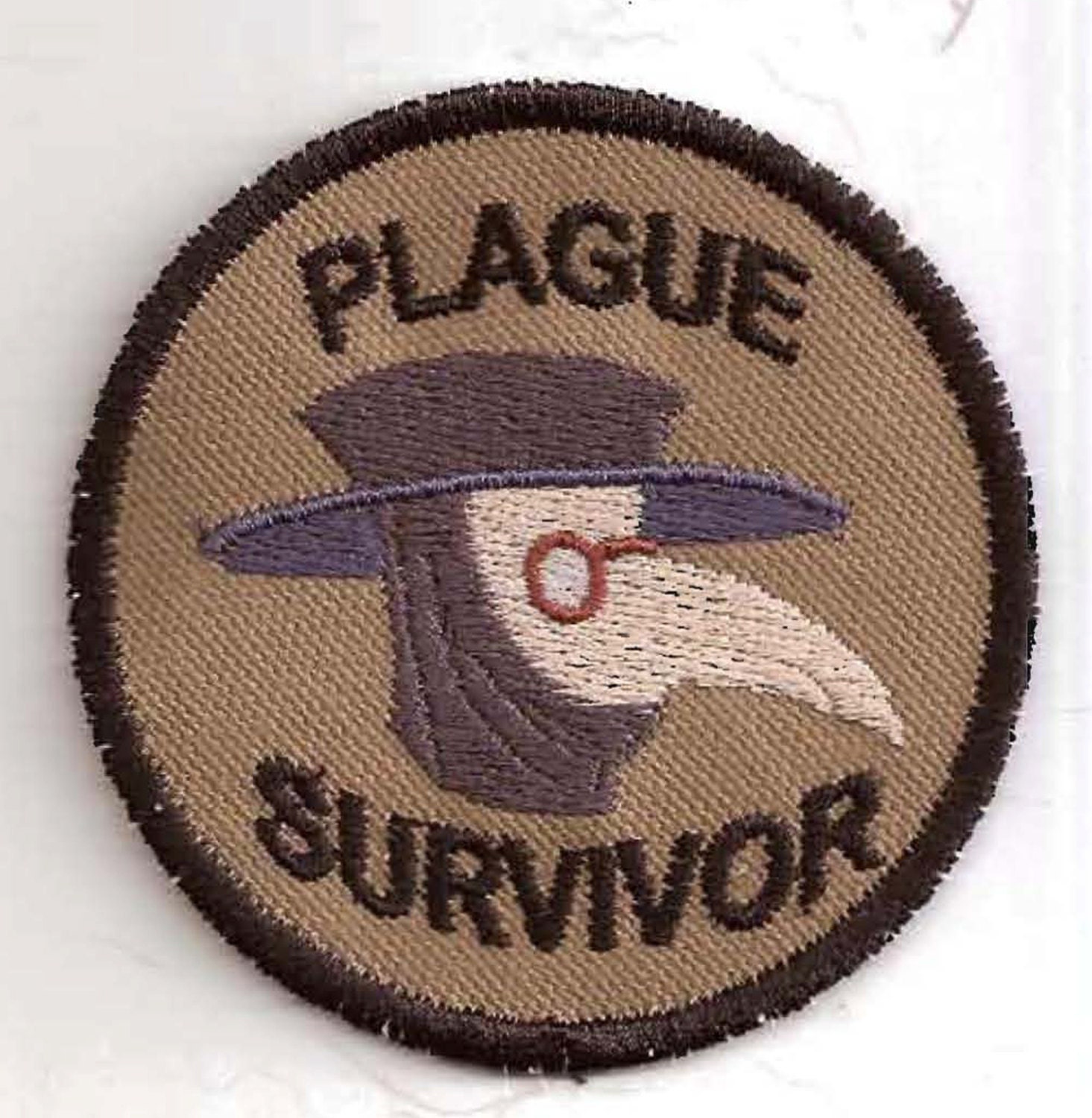 Plague Survivor Merit Badge Patch