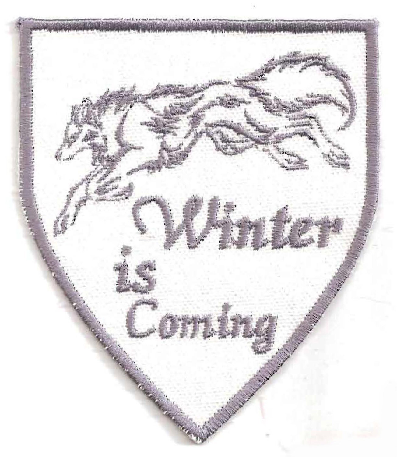 Game of Thrones Stark Patch, Song of Ice and Fire