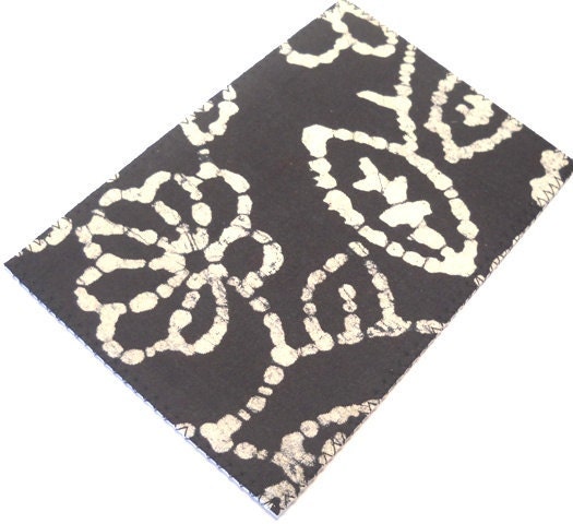 Fabric Postcard - Black and White