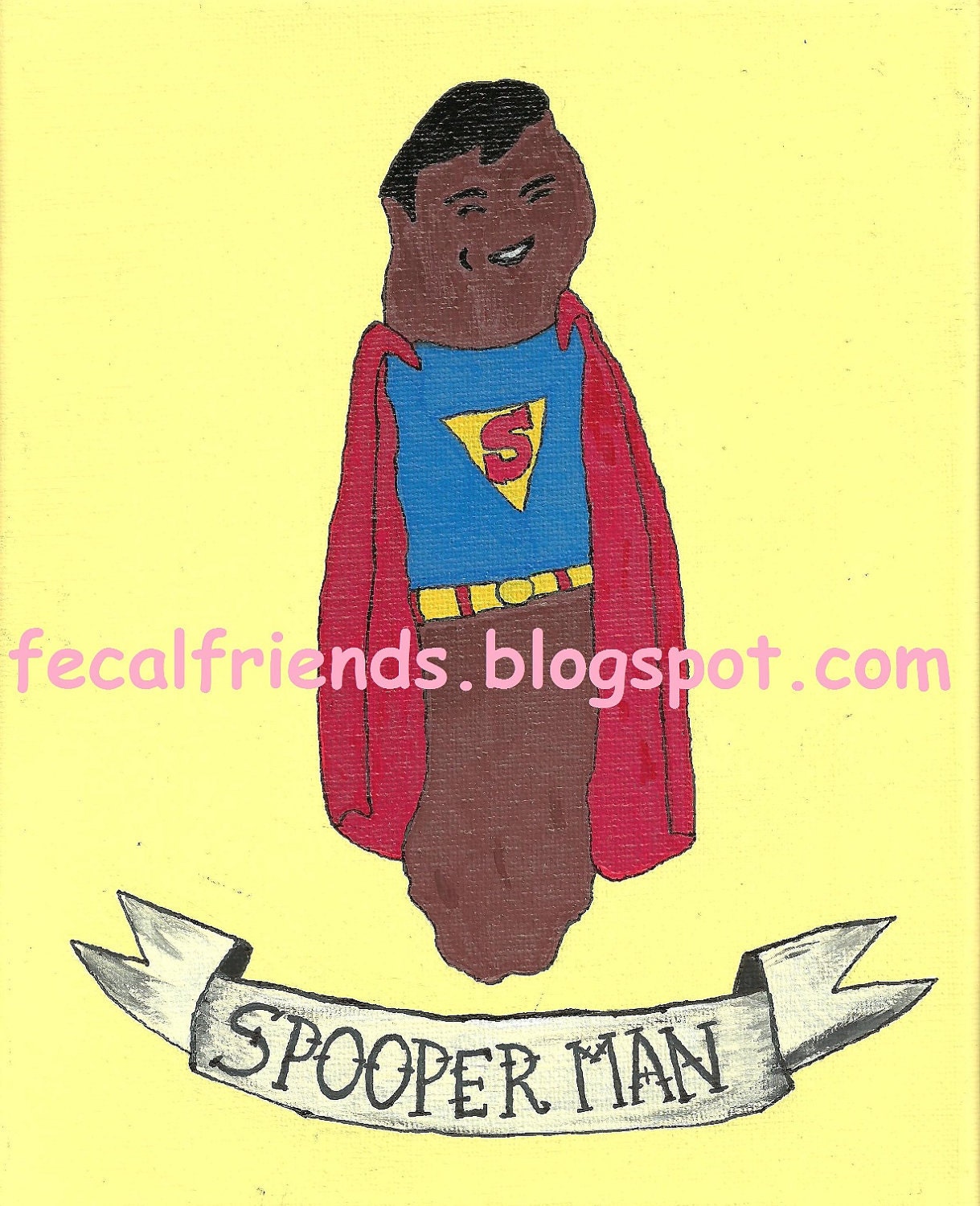 Spooper Man  8x10 print