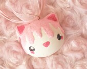 White Chocolate Kitty Necklace