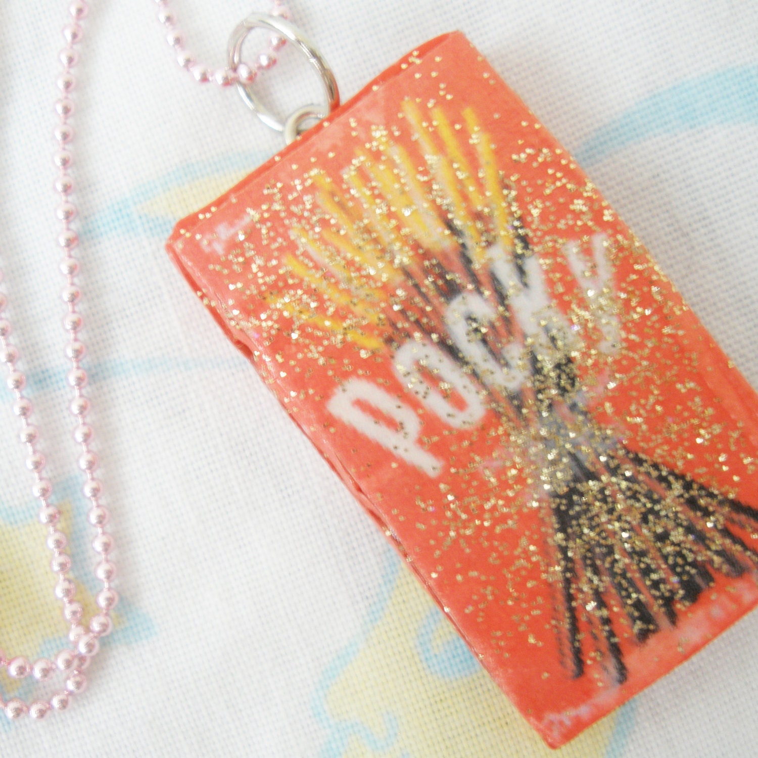Chocolate Pocky Necklace