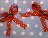 CLEARANCE SALE 25% OFF Cherries Jubilee Hair Clips