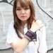 vintage silk wrist wrap - a reconstucted and upcycled tie