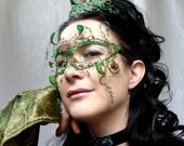 Mayqueen masquerade mask, handmade