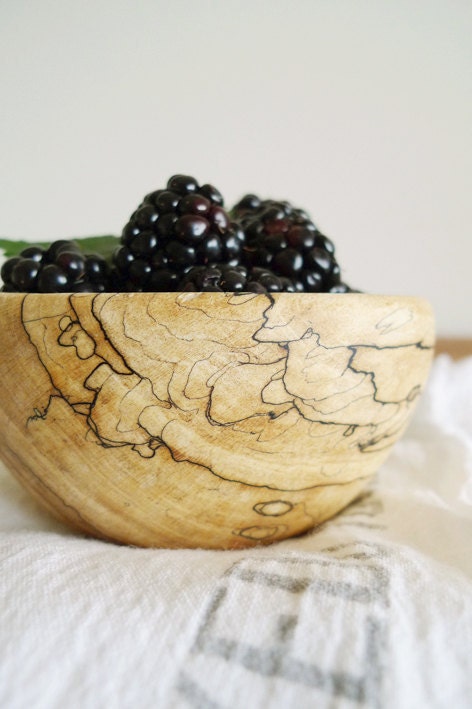 Hand Turned Wooden Bowl