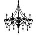 Vinyl Wall Sticker Decal Art - Simply Chandelier