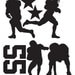 Vinyl Wall Sticker Decal Art - Football