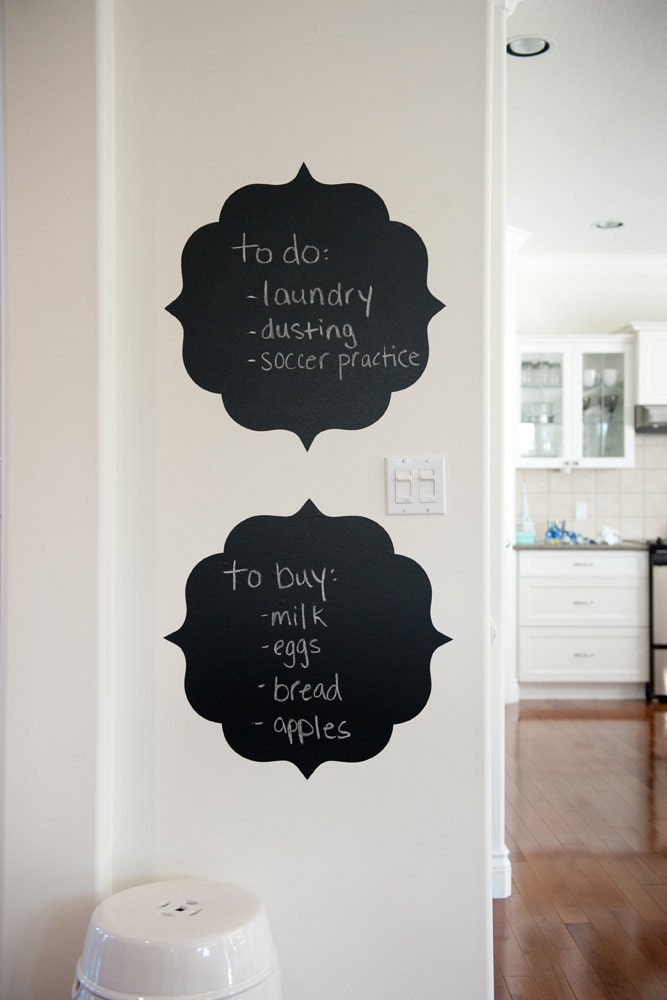 Chalk Wall Decal, Frame, To Do List