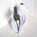 RESERVED for diandriag Bottle Gift Bag Upcycled Shirt with Cuff Links