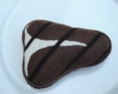 T-bone steak felt play food