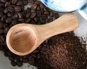 Coffee Scoop Cherry Wood