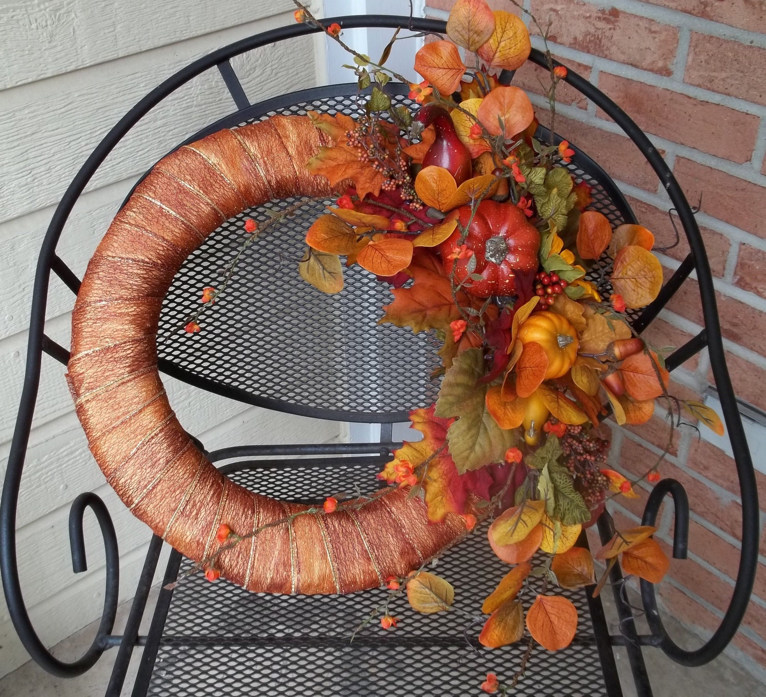 Fall Wreath,Holiday Wreath,Outdoor Wreath,wreath,Harvest,Octoberfest