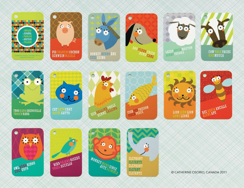 Children Flash Cards for babies & toddlers - Stocking Stuffer