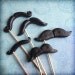 The Twilight Affair - Mustache Props - Set of 10
