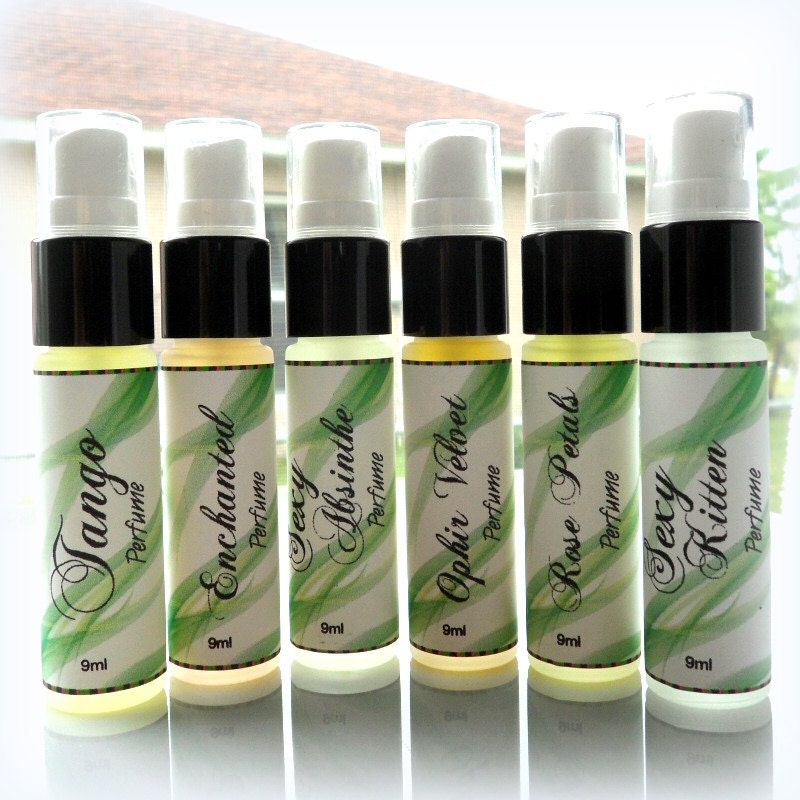 SEXY ABSINTHE Perfume - atomizer spray parfum - green fairy fragrance