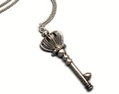Victorian Key Necklace - vintage style retro jewelry quirky chic fashion punk goth gothic jewellery geek emo funky szeya designs