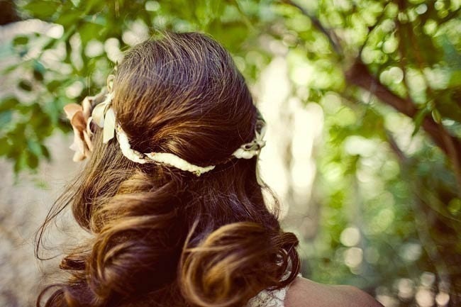 Nature girl halo in nude pink- style C100