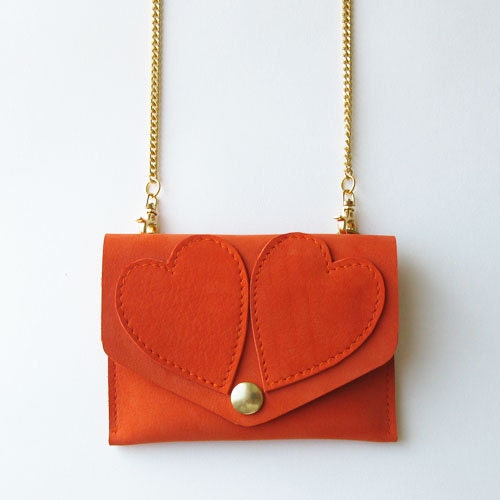Hearts Necklace Wallet