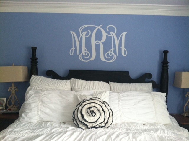 20x 26 Fancy Wall Monogram