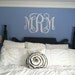 18x 22 Fancy Wall Monogram