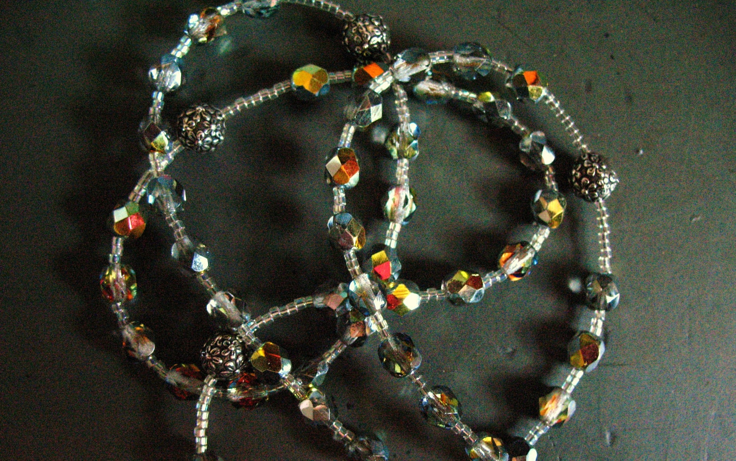 ave maria in marea vitrail rosary prayer beads