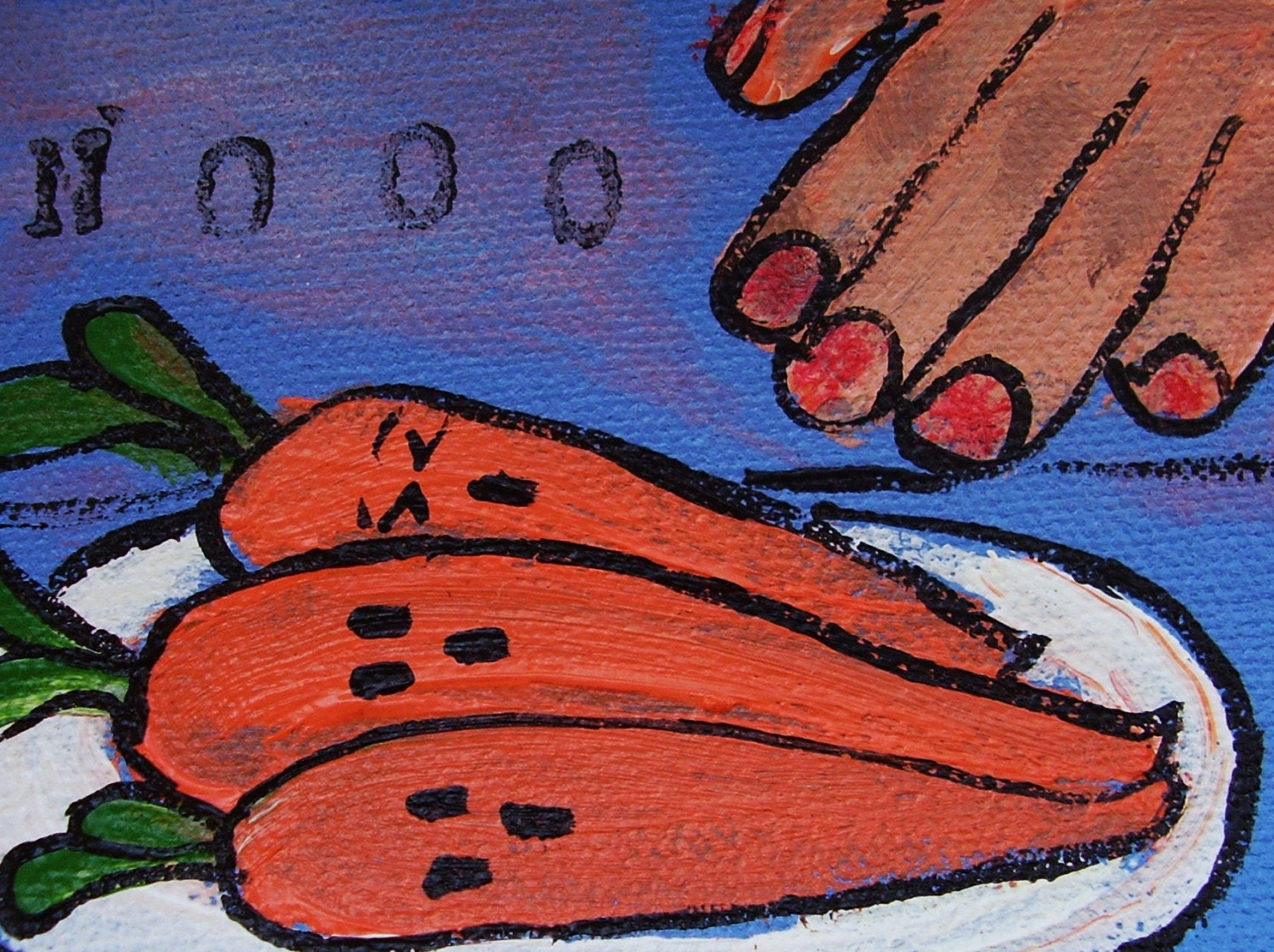 SCarrot of Carrot Horror ACEO