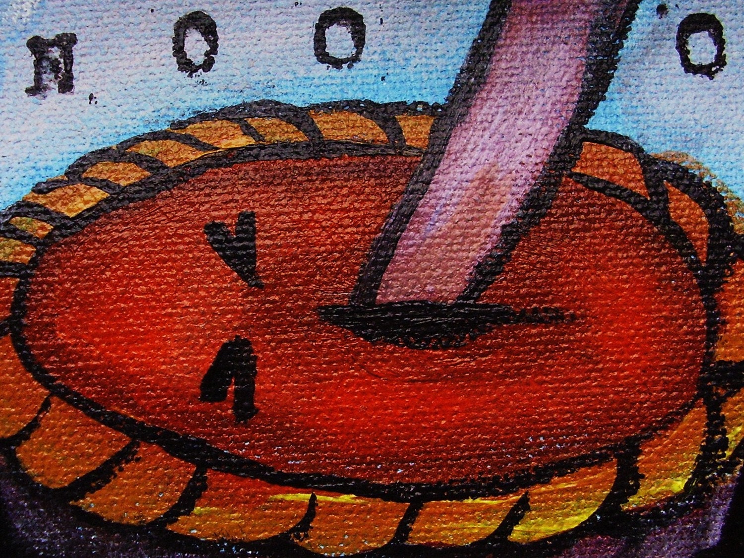 Who Wants Pie Horror ACEO