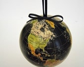The world on a string - Globe ring bearers pillow