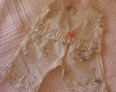 Petite Princess The Blushing Rose Ruffled Baby Ruffled Pant Set and Headband with Rolled Roses
