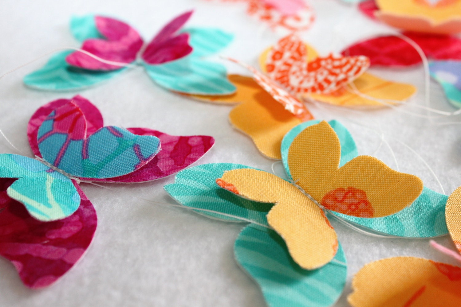 Butterfly Garland - in Tropical Paradise
