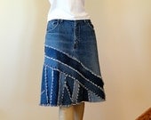 Short Denim Skirt - Made to Order - Ella 2Day Short Denim Skirt