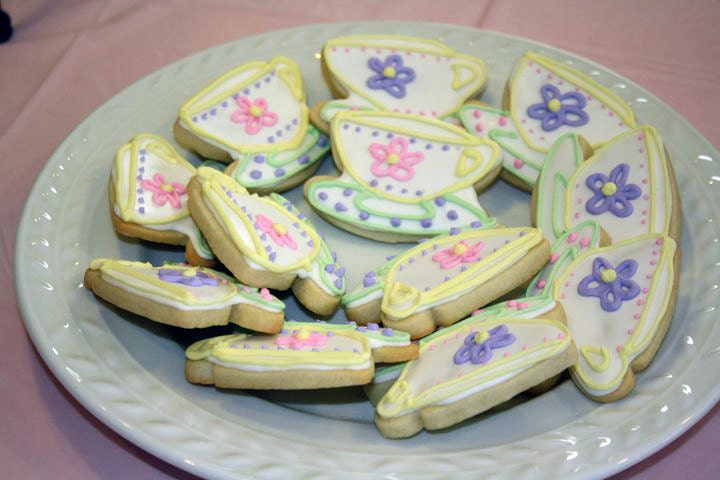 Teacup Cookies Tea Party Girls Birthday Favors Shabby Chic Il_170x135