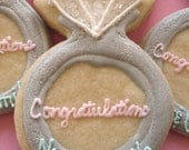 Engagement Ring Cookies Wedding Shower Favors Bridal Shower Il_170x135