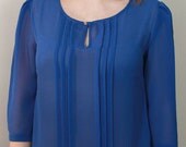 Pintuck Blouse PDF Sewing pattern