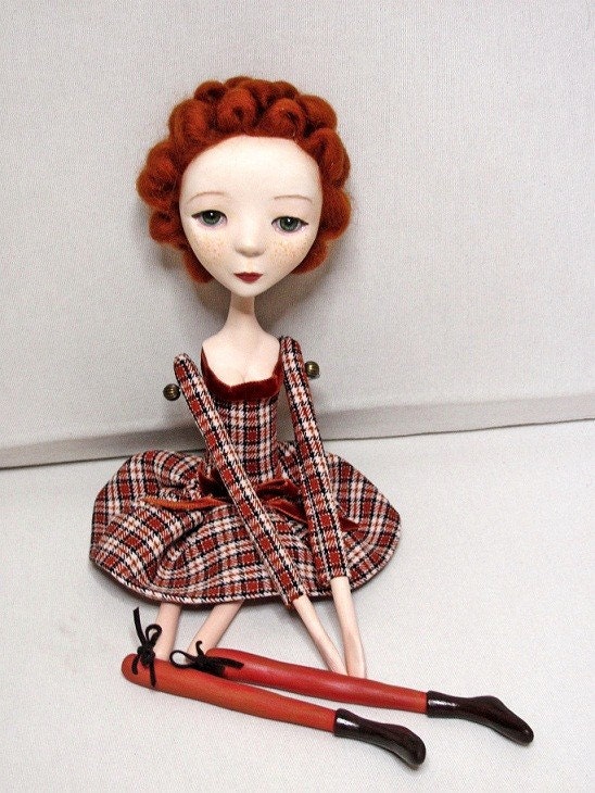 OOAK- Art doll- Leonie