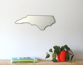 SALE / / / North Carolina Mirror / Wall Mirror State Outline Silhouette