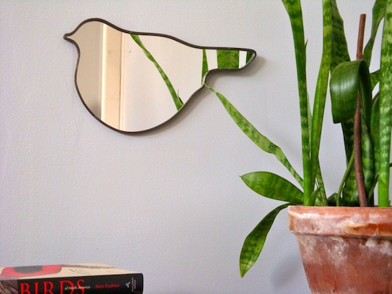 SALE / / / Bird Mirror No. 8 / Handmade Wall Mirror