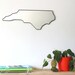SALE / / / North Carolina Mirror / Wall Mirror State Outline Silhouette