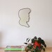 SALE / / / Cameo Bust Mirror / Handmade Wall Mirror