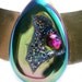 One of a Kind Rainbow Titanium Necklace