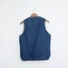 Mens Denim Sherpa Vest Wrangler Size M