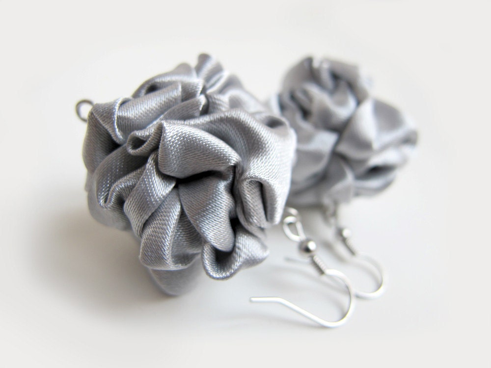 Tutorial Fabric earrings PDF
